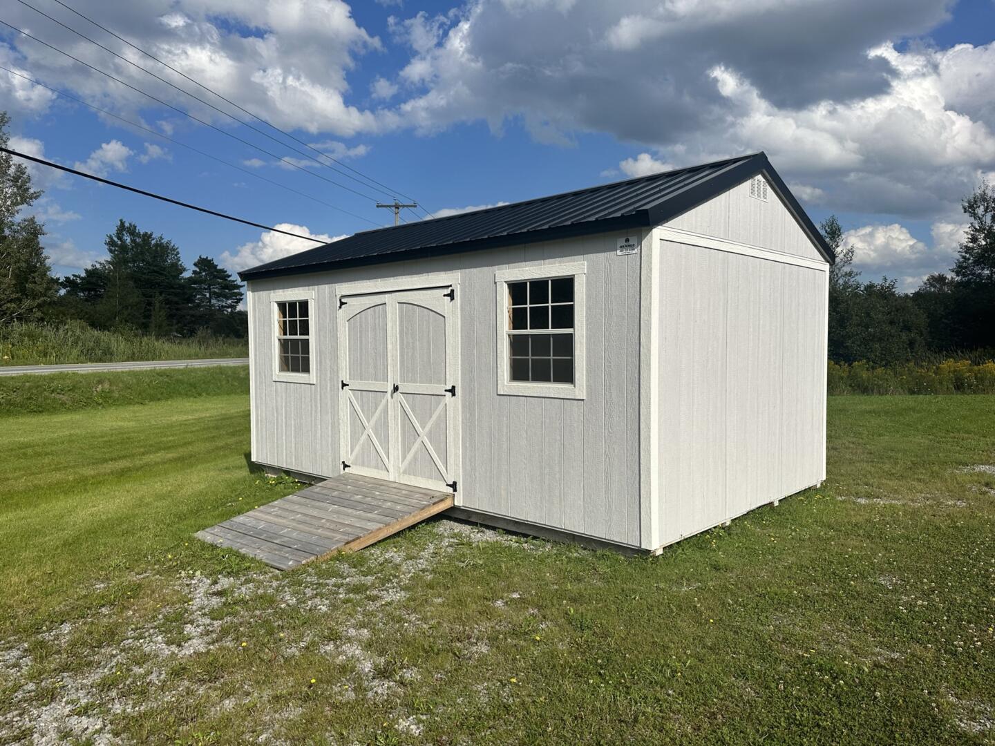 Cabanon 12 x 20 pieds, modèle Tradtion - Large Shed for sale 12 x 20